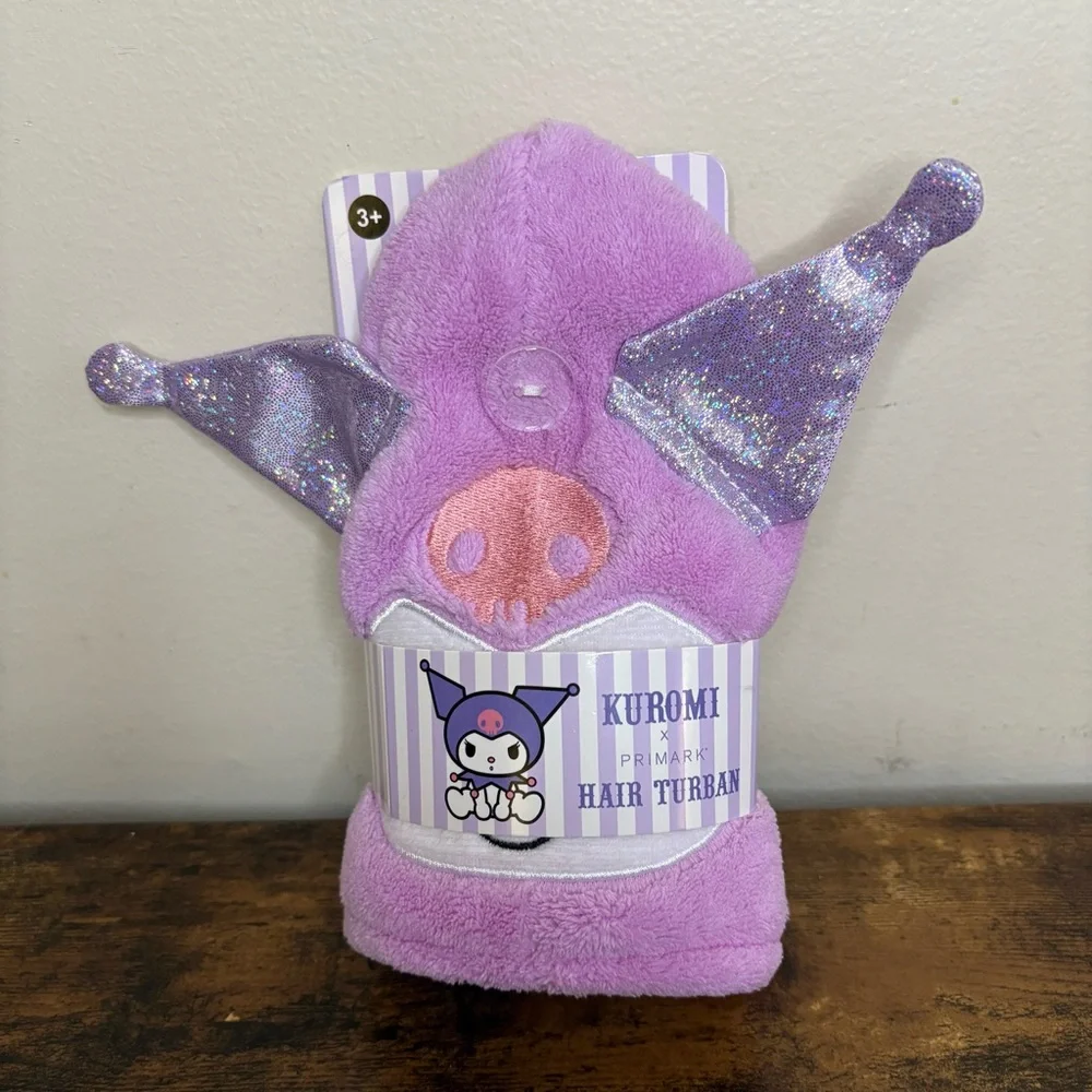 Primark Kuromi Hair Turban Purple NWT - Picture 1 of 3